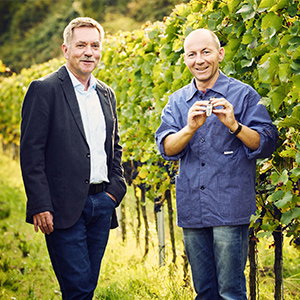 Erwin Vogel und Wolfgang Schupp 