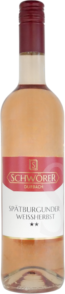 2025 Spätburgunder Weißherbst "Zwei Sterne" (ehem. Kabinett) Weissherbst