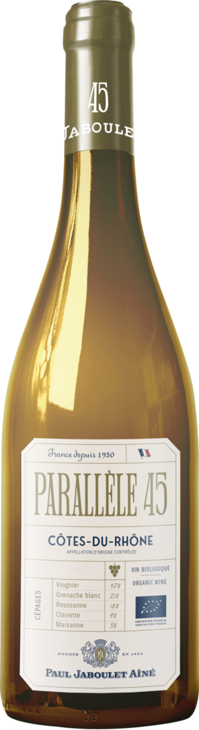 2025 Parallèle 45 Blanc BIO reflection