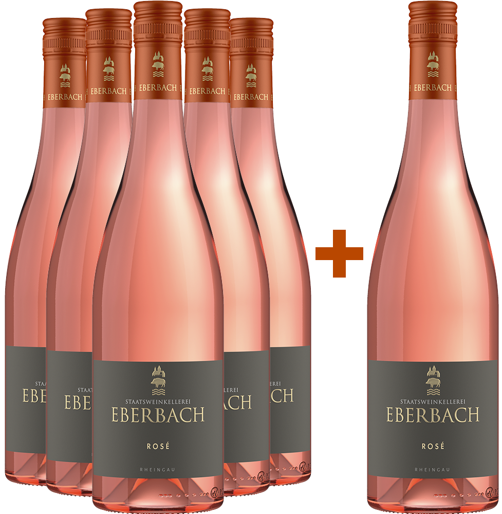 5+1 Paket Eberbach Rosé