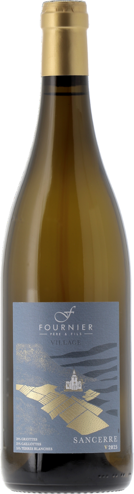 2025 Sancerre blanc AOP "Village de Verdigny" Fournier Père et Fils reflection