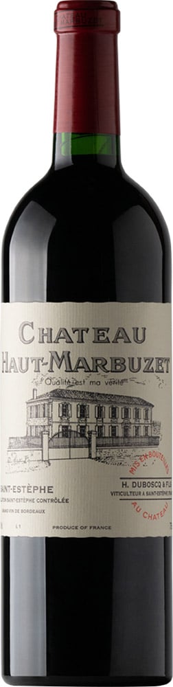 1998 Haut Marbuzet Saint-Estèphe AOP reflection