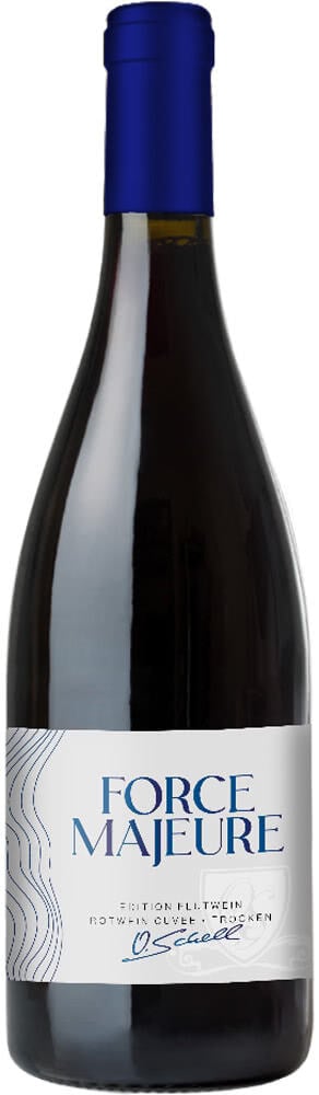 "Force Majeure" Rotwein Cuvée Flutedition