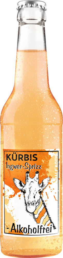Kürbis Ingwer-Sprizz ALKOHOLFREI 0,275 L
