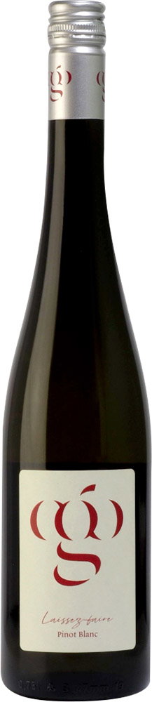 2015 Laissez-faire Pinot Blanc Natural Wine reflection