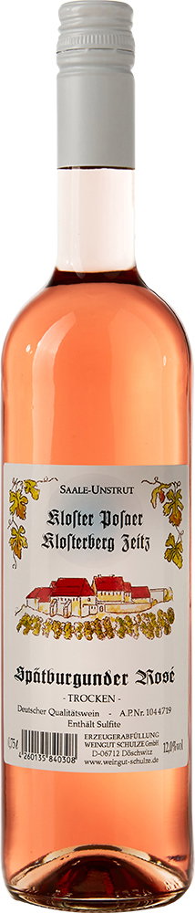 2025 Kloster Posaer Klosterberg Zeitz Spätburgunder Rosé