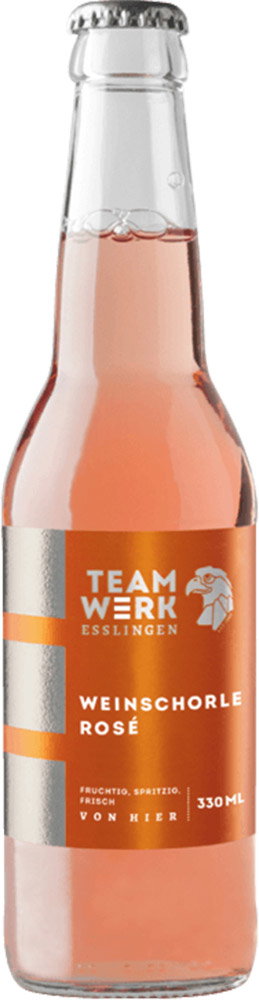 Weinschorle aus Roséwein 0,33 L