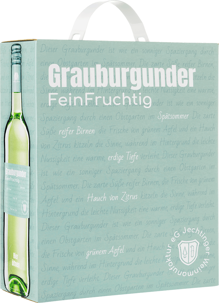 2024 Jechtinger FeinFruchtig Grauburgunder Bag in Box 3,0 L