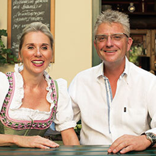 Sabine und Gustav Krug, Inhaber von Krug