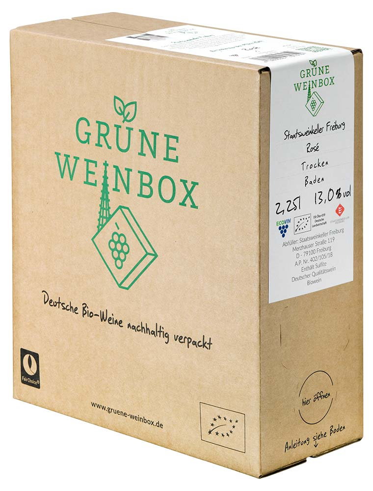 2024 Grüne Weinbox Rosé - Ökowein BIO 2,25 L