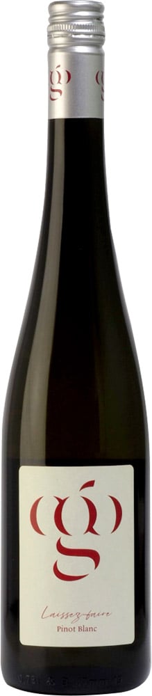 2019 Laissez-faire Pinot Blanc Natural Wine BIO reflection