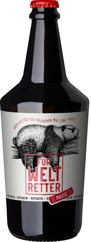 "Für Weltretter" Rotwein-Cuvée