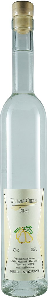 Williams-Christ Binnenbrand 0,5 L