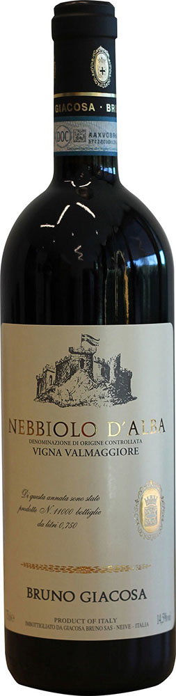 2022 Valmaggiore Nebbiolo d'Alba DOC reflection
