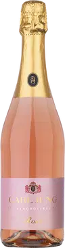 "Mousseux Rosé" schäumendes Getränk aus entalkoholisiertem Wein