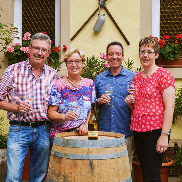 Hans-Jürgen, Annelie, Jörg und Andrea Theobald