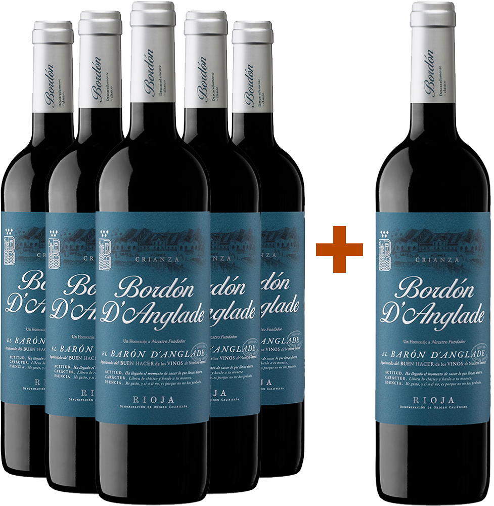 5+1 Paket Bordón d’Anglade Crianza