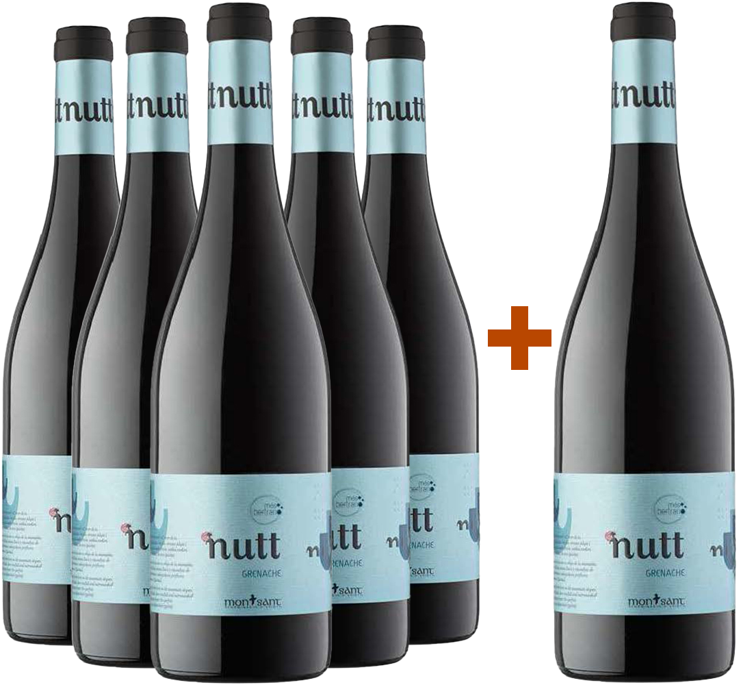 5+1 Aktionspaket Nutt Grenache Montsant DO BIO