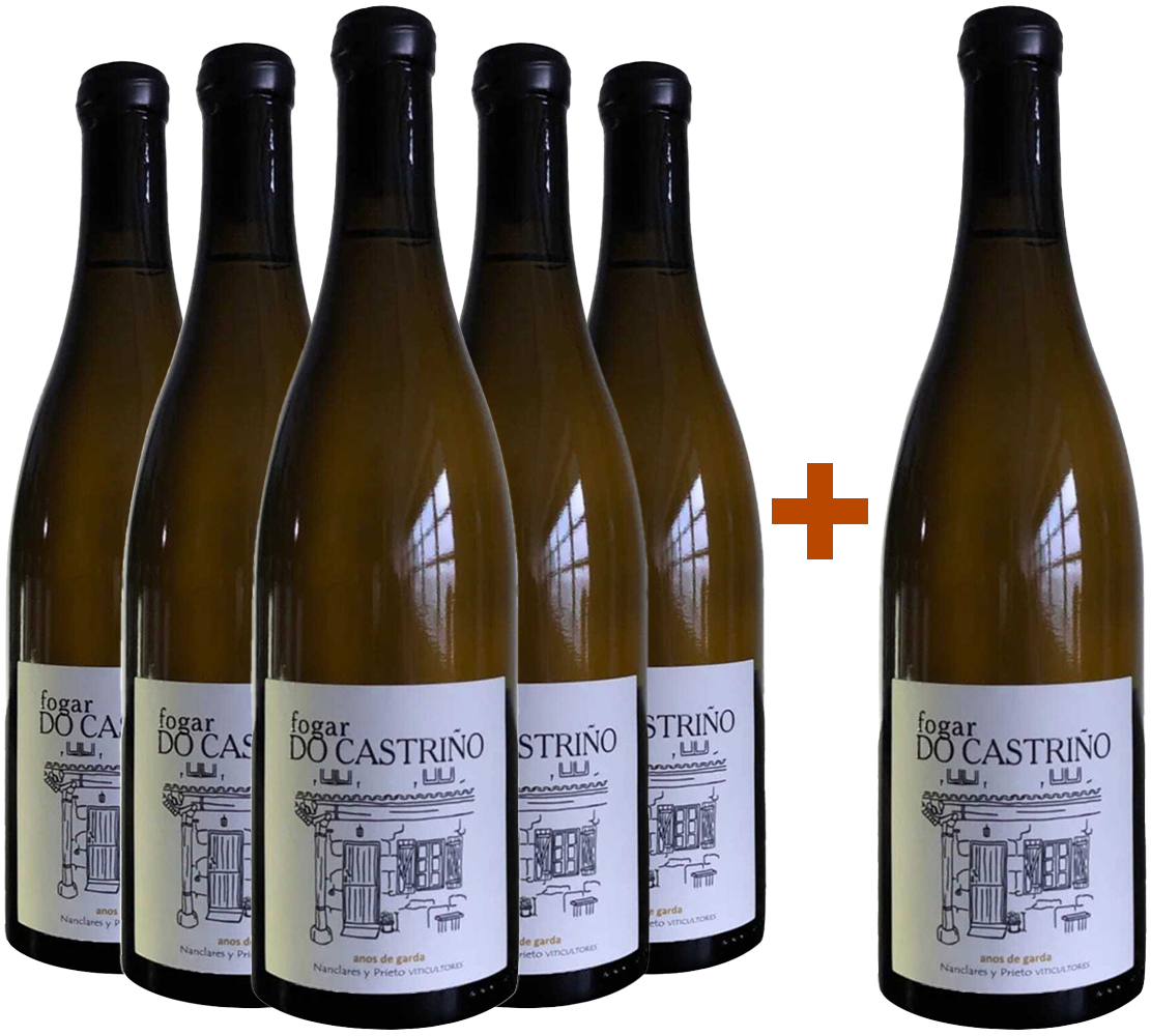 Pack Descuento 5+1 Nanclares Fogar do Castriño Rías Baixas DO