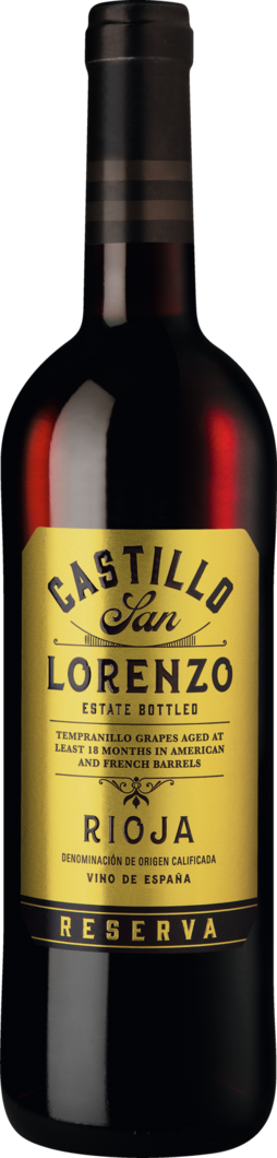 2018 Castillo San Lorenzo Rioja Reserva