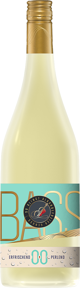 0,0% Bass-Secco-Alkoholfrei erfrischend, perlend und vegan