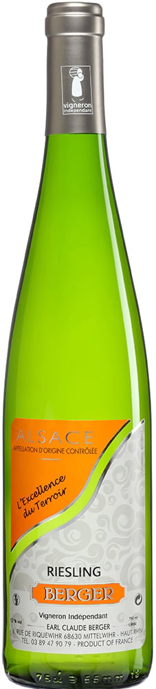 2022 Riesling "L'excellence du terroir" Alsace AOP