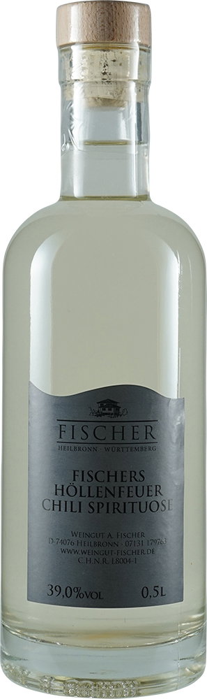 Chili Spirituose "Fischers Höllenfeuer" 0,5 L