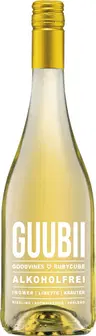GUUBII - alkoholfreier prickelnder Aperitif - Riesling meets Rotwein-Kräuter Essig Ingwer/Limette (Vegan & Halal)
