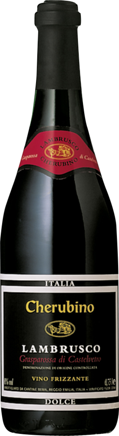 Cherubino Lambrusco Grasparossa di Castelvetro DOC reflection