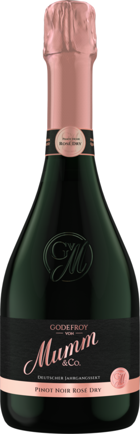 Godefroy von Mumm Pinot Noir Rosé reflection