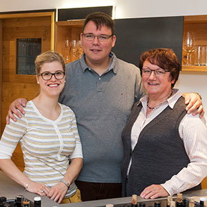 Stéphanie & Markus Drautz mit Monika Drautz