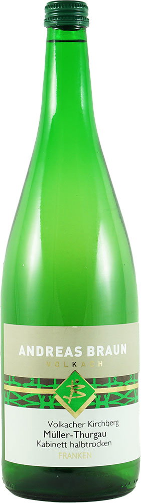 2025 Volkacher Kirchberg Müller-Thurgau Kabinett 1,0 L