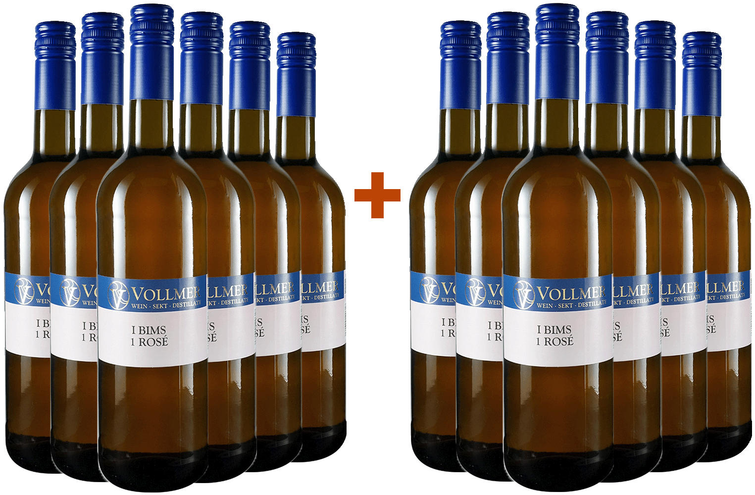 6+6 Paket I Bims 1 Rosé halbtrocken