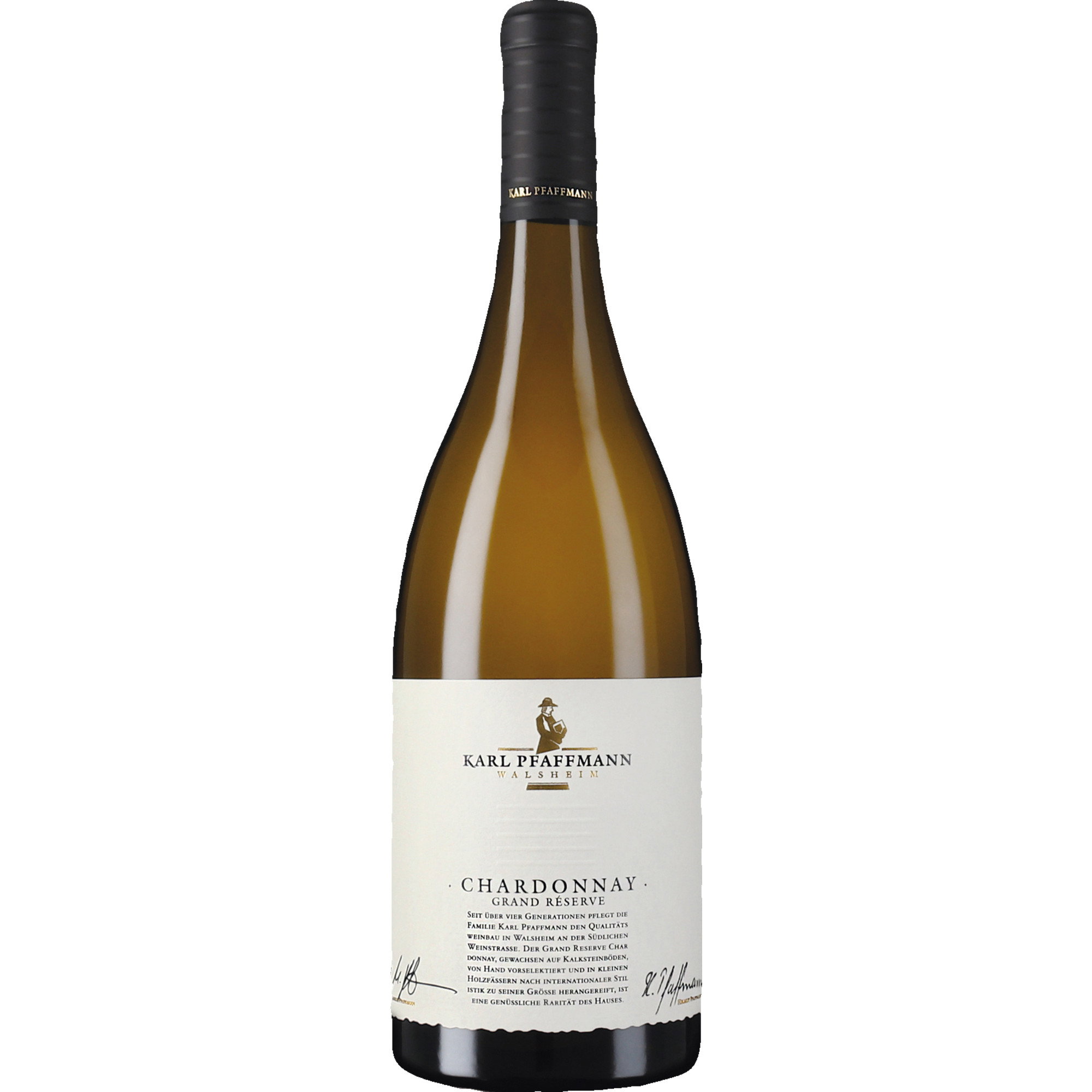 2022 Walsheimer Silberberg Chardonnay Gran Reserve reflection