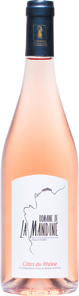 2025 Cuvée Rosé Côtes du Rhône AOP reflection