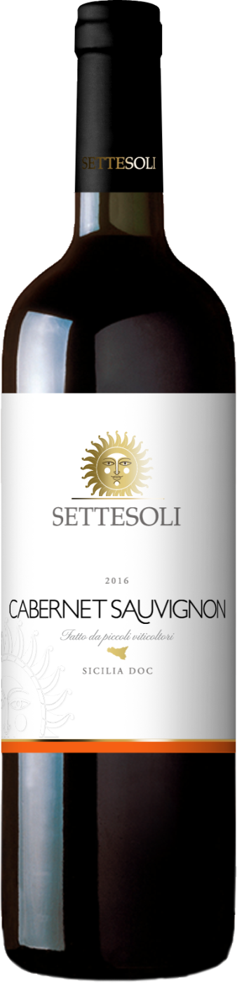 2022 Settesoli Cabernet Sauvignon Sicilia DOC reflection