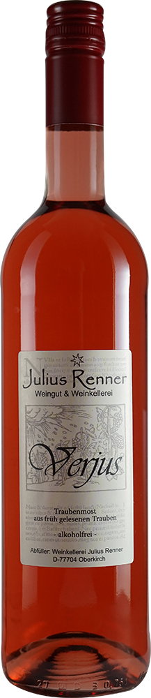 Verjus (Traubenmost) Rosé