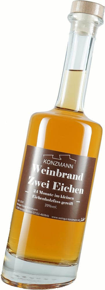 Weinbrand Zwei Eichen 0,5 L
