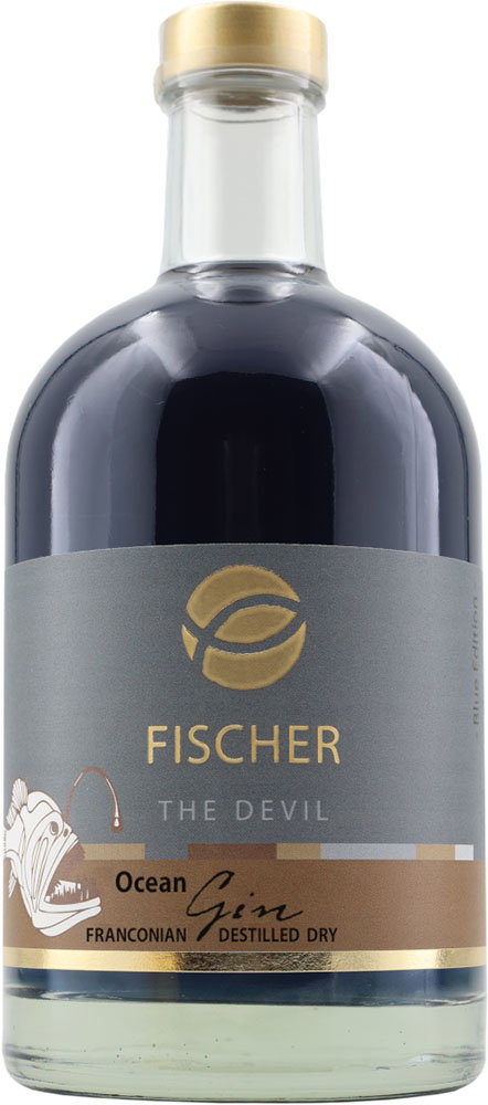 Gin Ocean Franconian Destilled Dry (Blauer Gin) 0,5 L