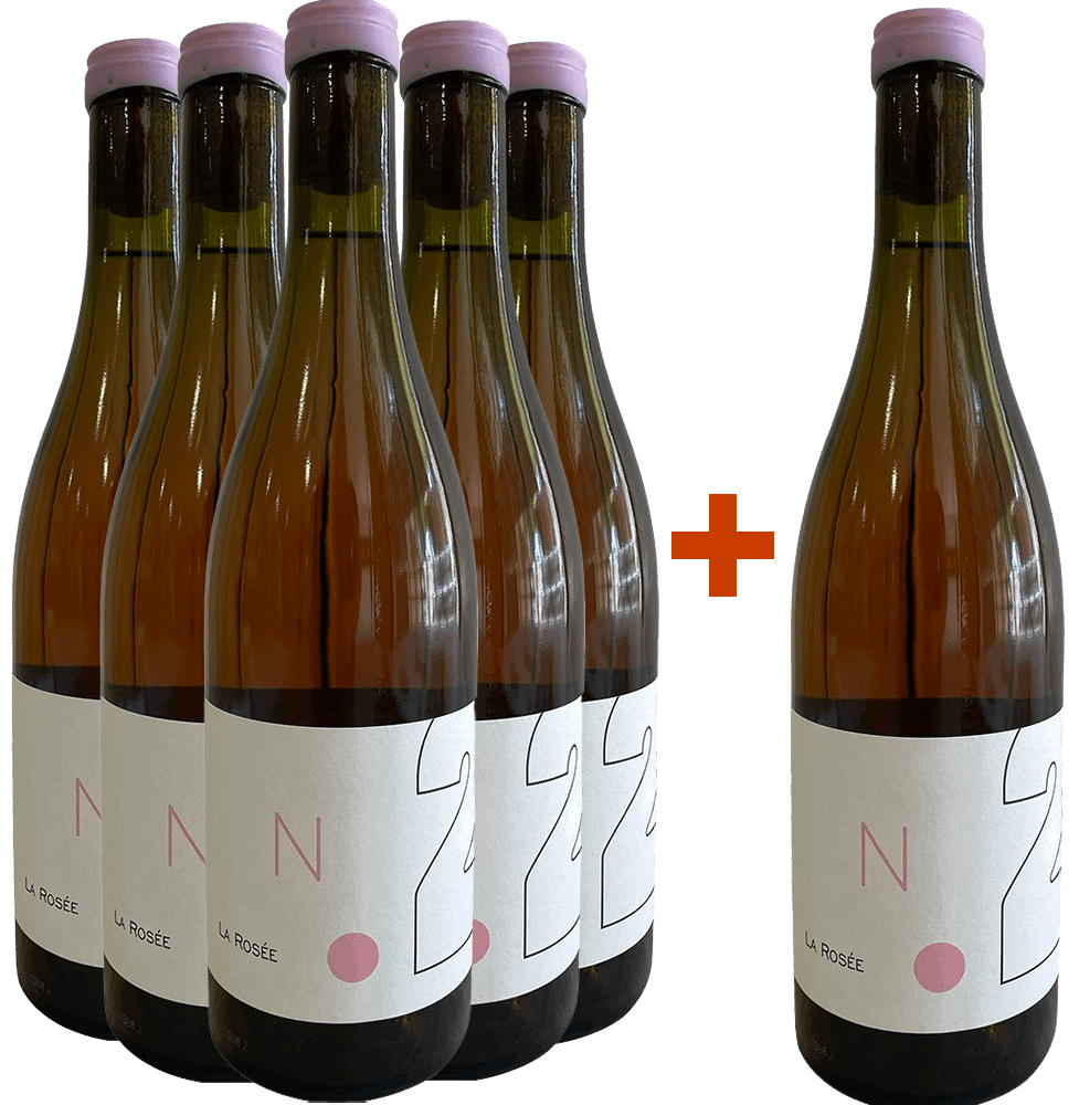 5+1 Cuvée Rosé "Dans notre nature" Ventoux AOP BIO