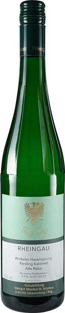 2022 Winkeler Hasensprung Riesling "Alte Rebe"