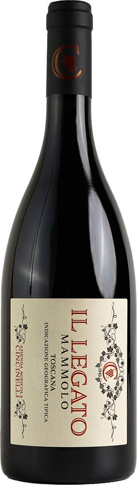 2018 Il Legato Toscana IGP BIO