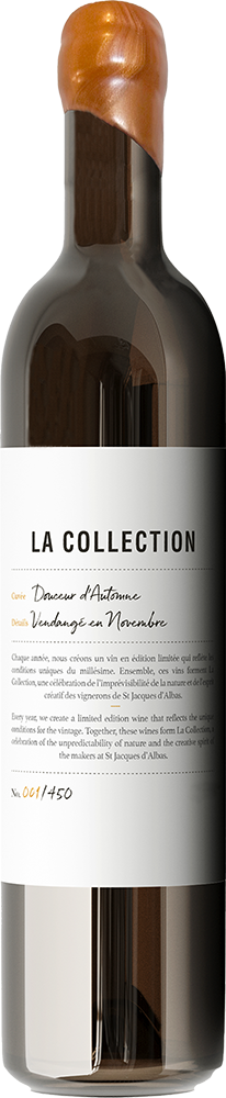 2023 LA COLLECTION BLANC - DOUCEUR D'AUTOMNE BIO 0,5 L