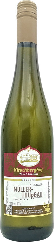 2022 Müller Thurgau