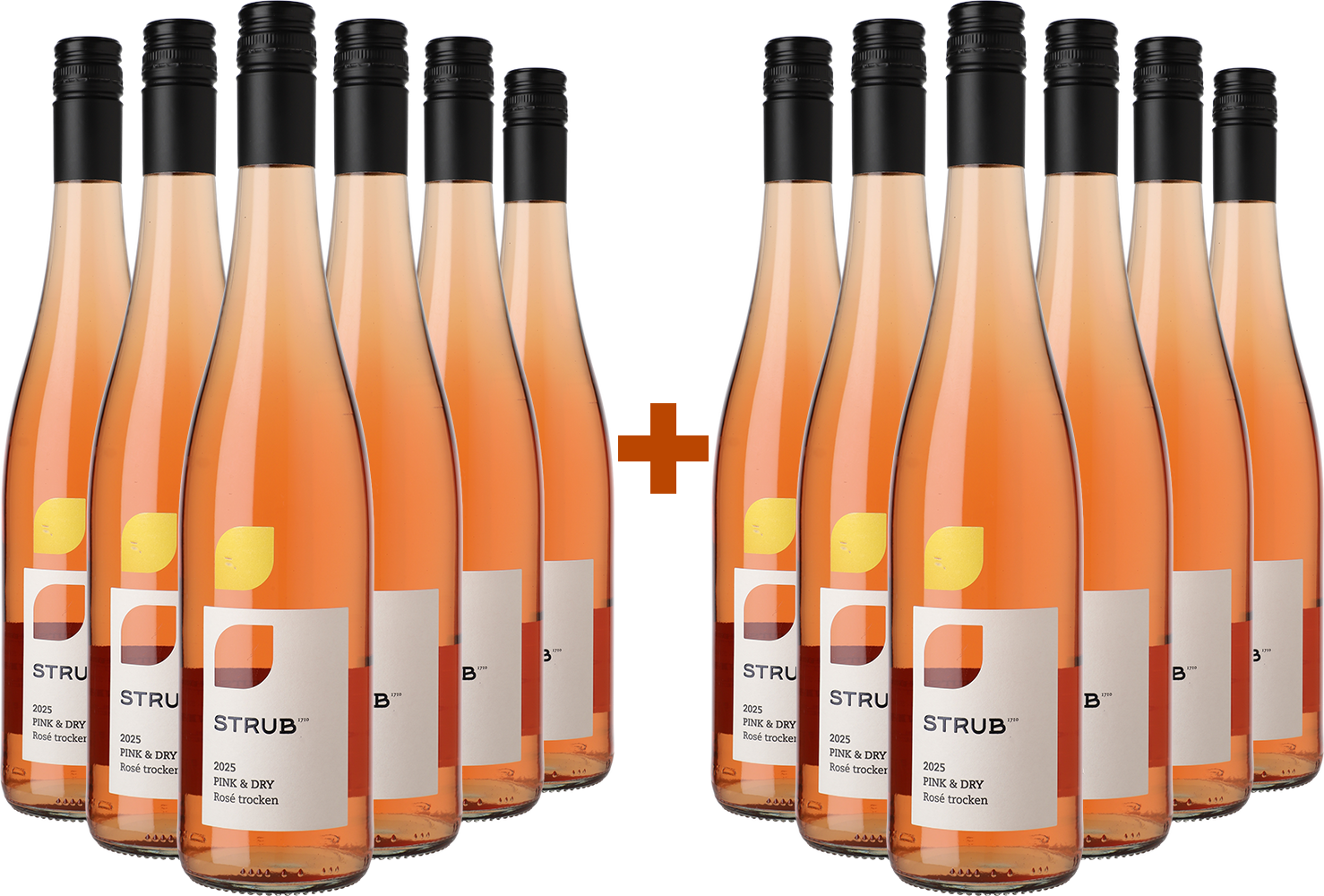 6+6 Paket Pink & Dry Rosé