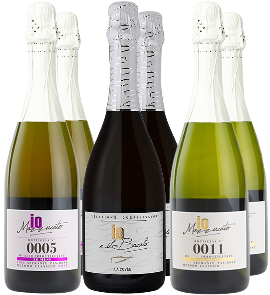Io Mazzucato Schaumwein-Paket