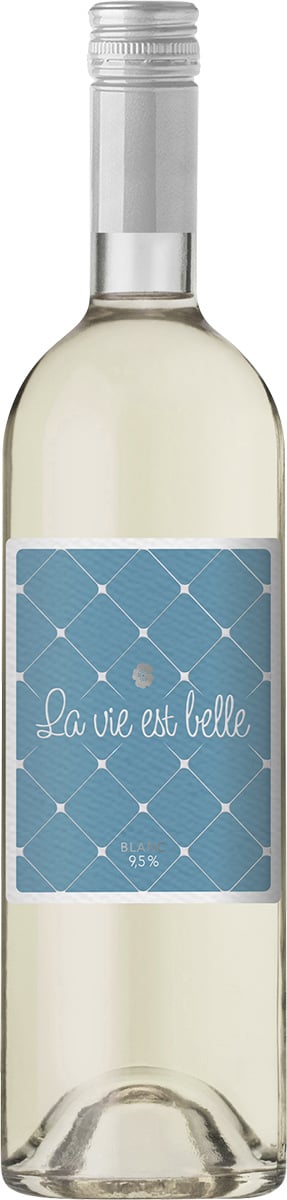 2024 La vie est belle Blanc reflection