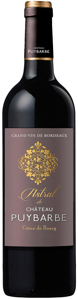 2020 "Astral de Château Puybarbe" Côtes de Bourg AOP