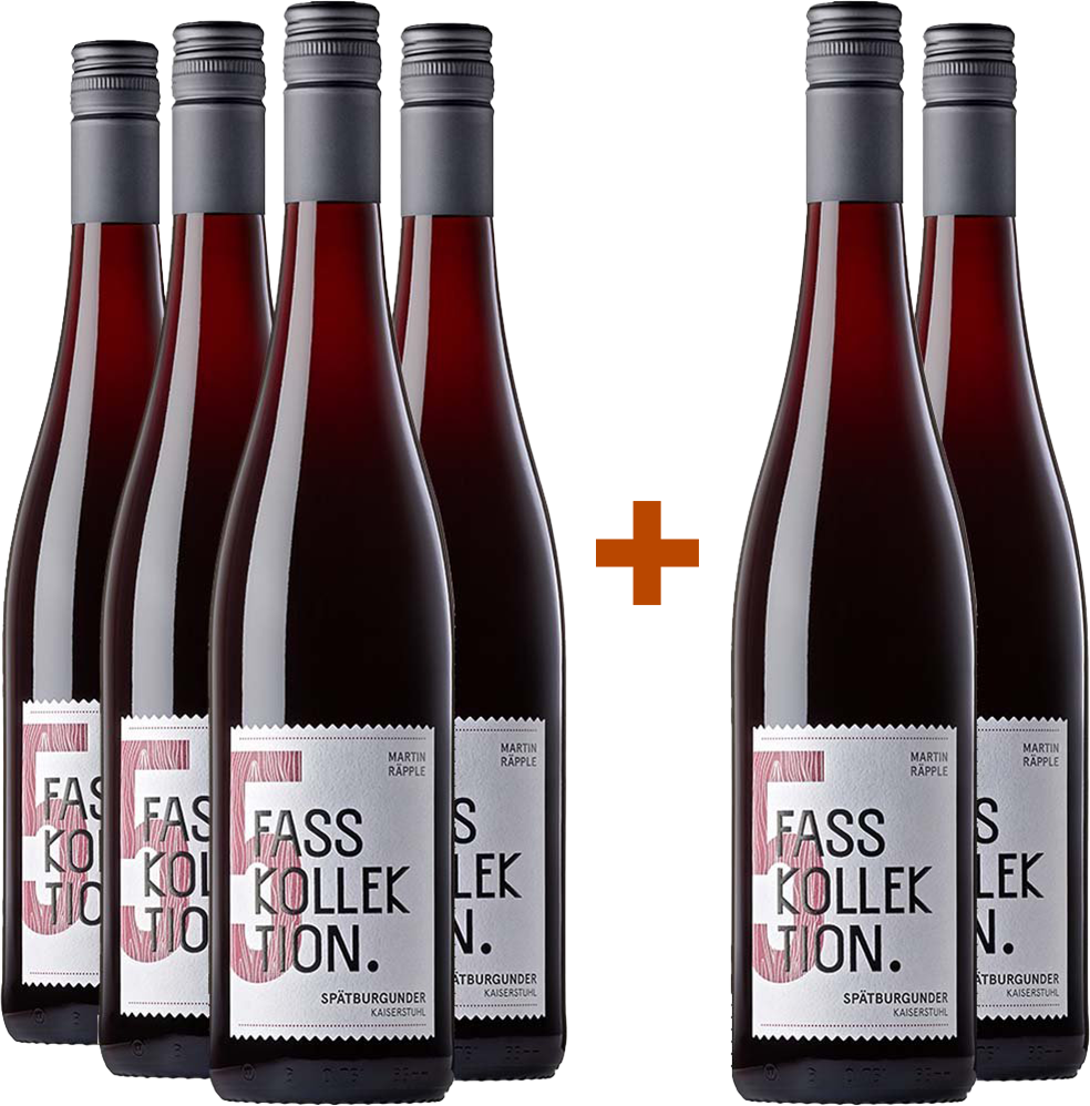 4+2 Paket Kaiserstuhl Spätburgunder trocken