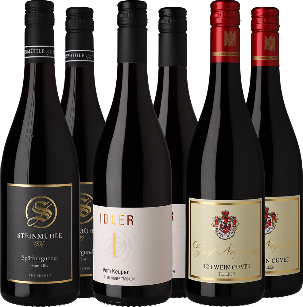 Rotwein Premium-Paket